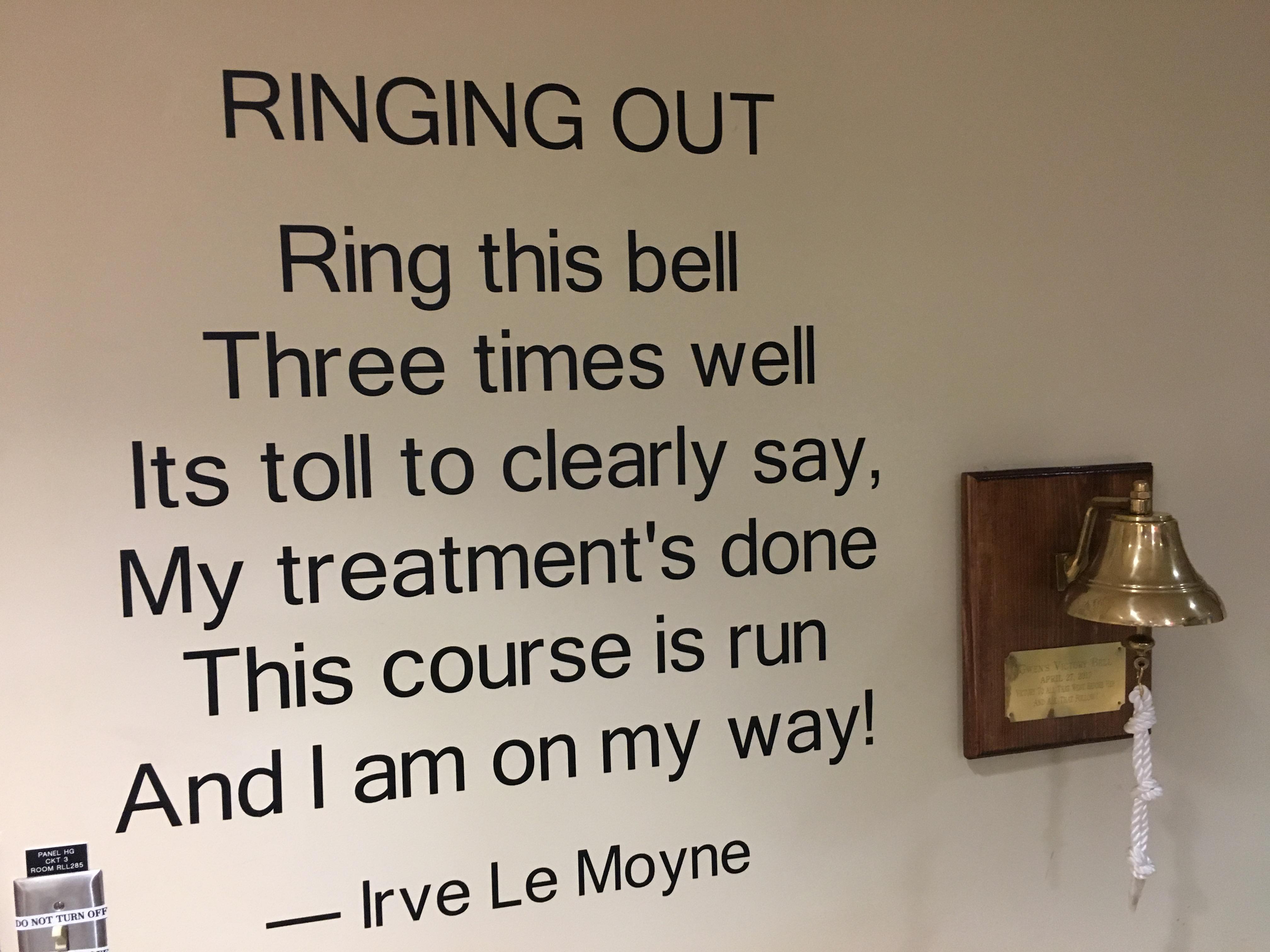 Symbolic bellringing in Asheville resonates with cancer patients WMYA