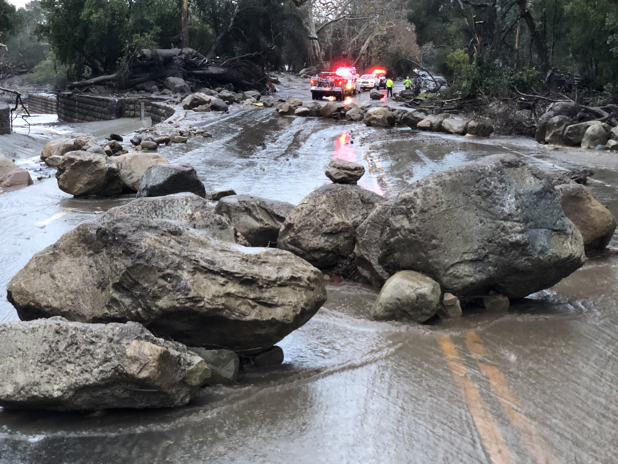 Photos More scenes of destruction from southern California mudslides