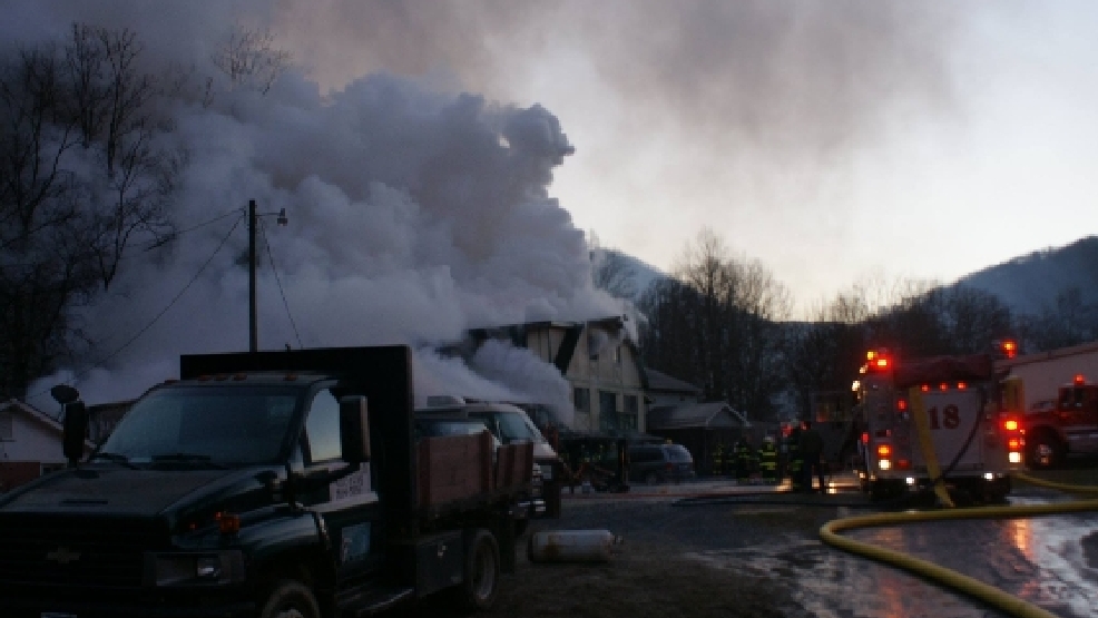 Crews Battle House Fire In Maggie Valley WLOS