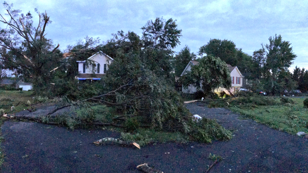 National Weather Service EF2 tornado hit Kent Island with max winds