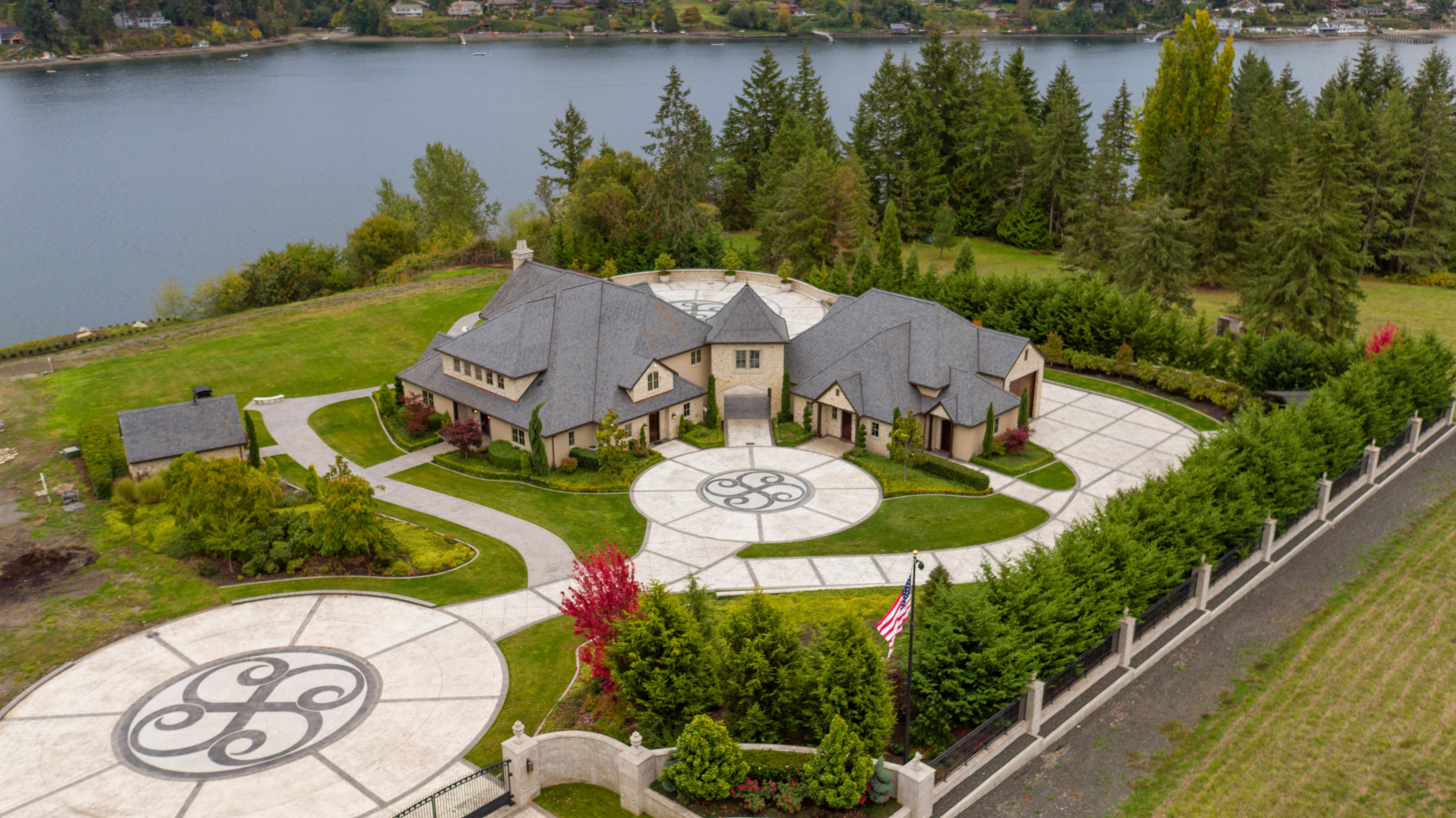 Once listed at 10.5M, this Gig Harbor home is now selling to the