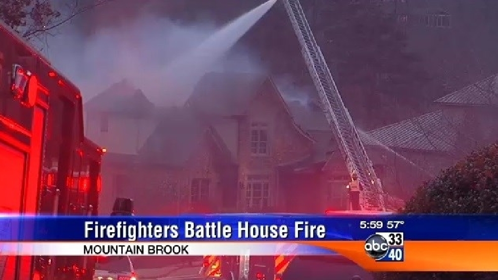 VIDEO Fire engulfs home in Mountain Brook off Highway 280 WBMA