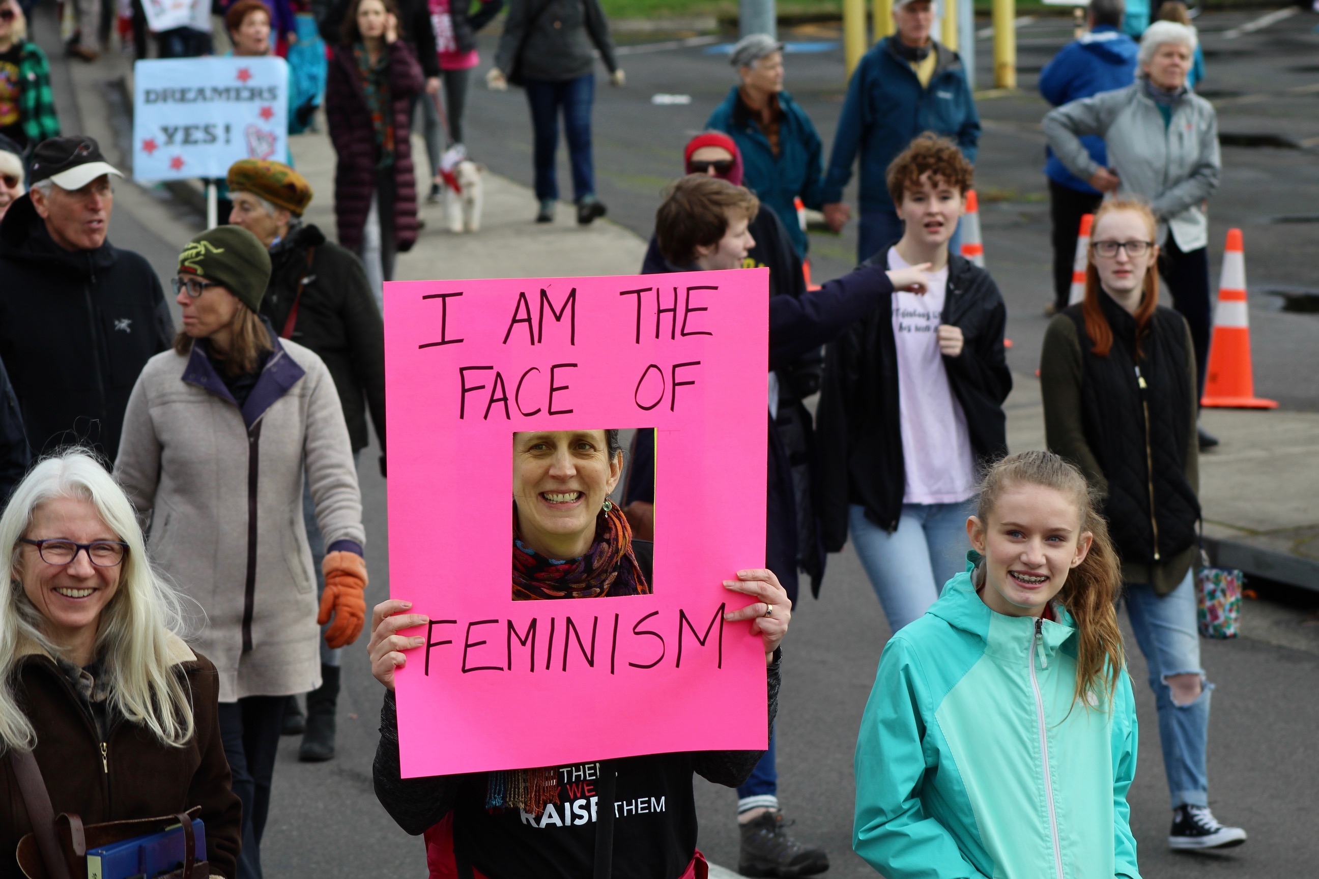 Sights and signs from the 2018 Eugene Women's March KVAL