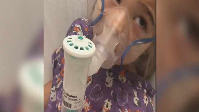 Florida girl nearly dies after swallowing pool water