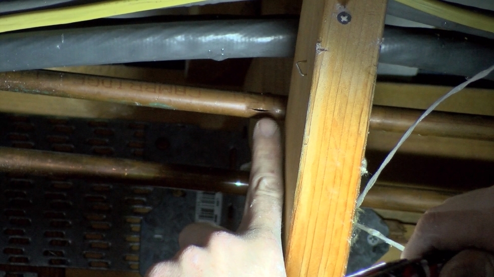 Freezing temperatures bursting house pipes in the TriCities KEPR