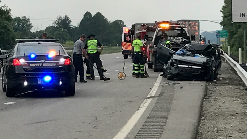 Driver Dies From Injuries After Crash On I 64 In Putnam County Wchs