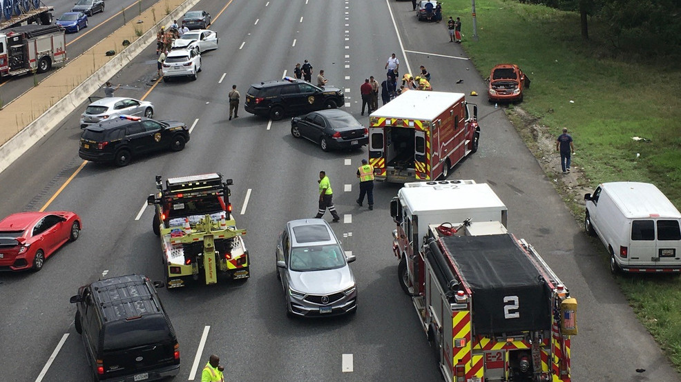Fatal crash reported along outer loop of I695 at I795 in Baltimore