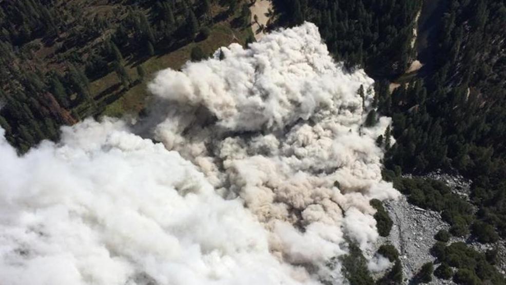 2nd rockslide in 2 days on El Capitan in Yosemite National Park