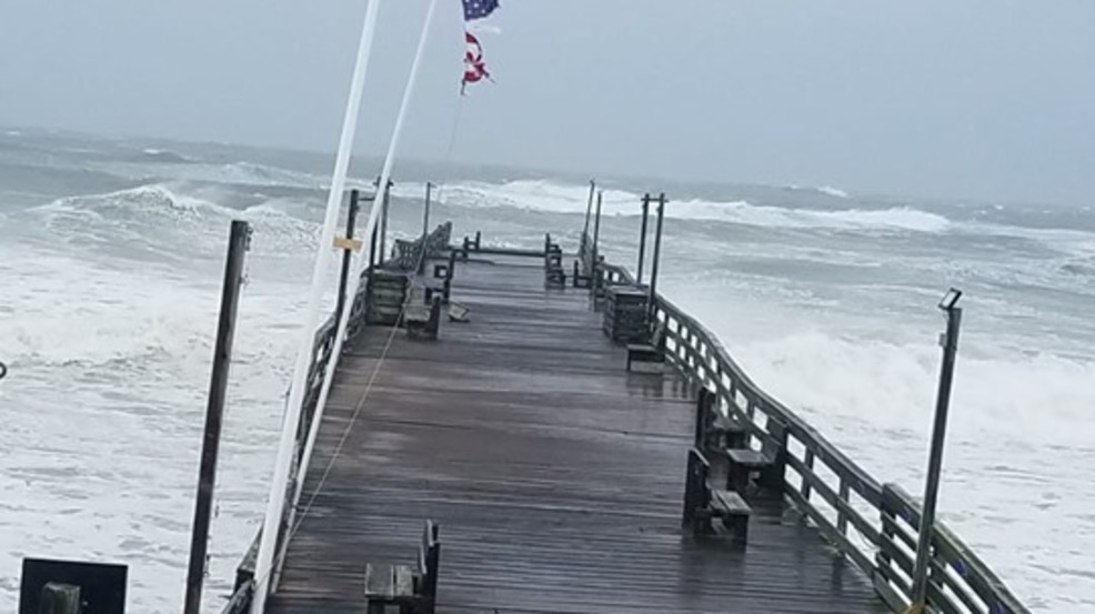 Outer Banks' piers heavily damaged in hurricane WSET