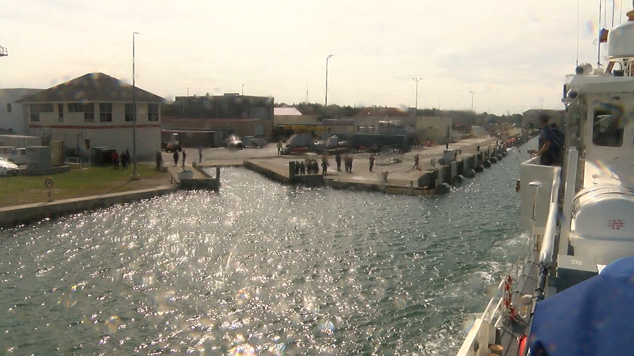 Coast Guard shows off newest vessel at Fort Macon WCTI