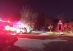 House fire on G Street in Sparks
