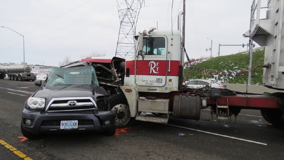 Police Icy roads may have caused deadly crash on I5 in Woodburn KATU