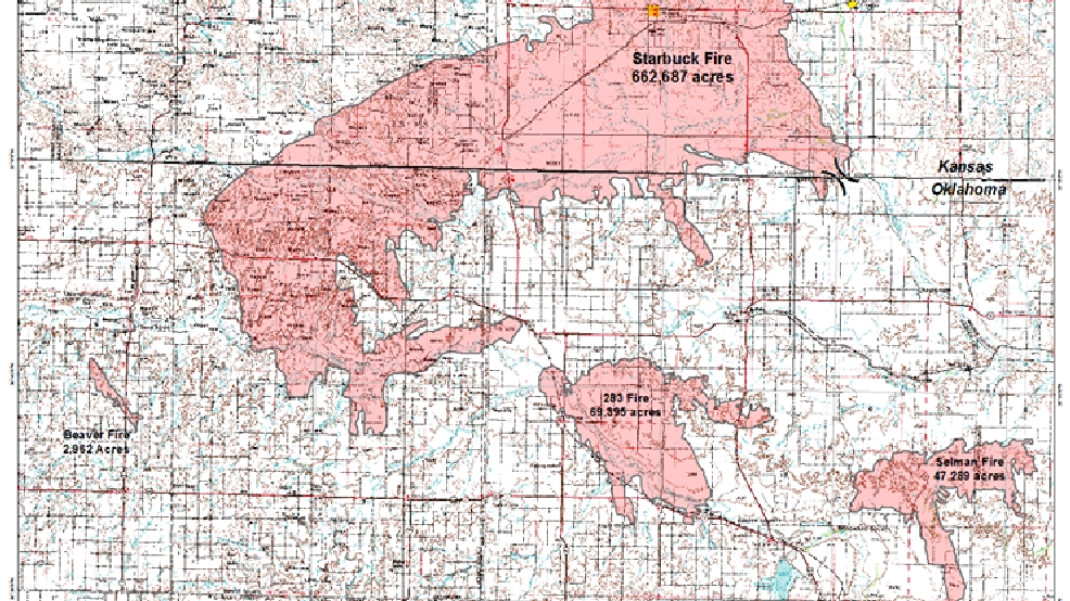 Oklahoma wildfire containment increases; Forestry Service reports little active flame  KVII