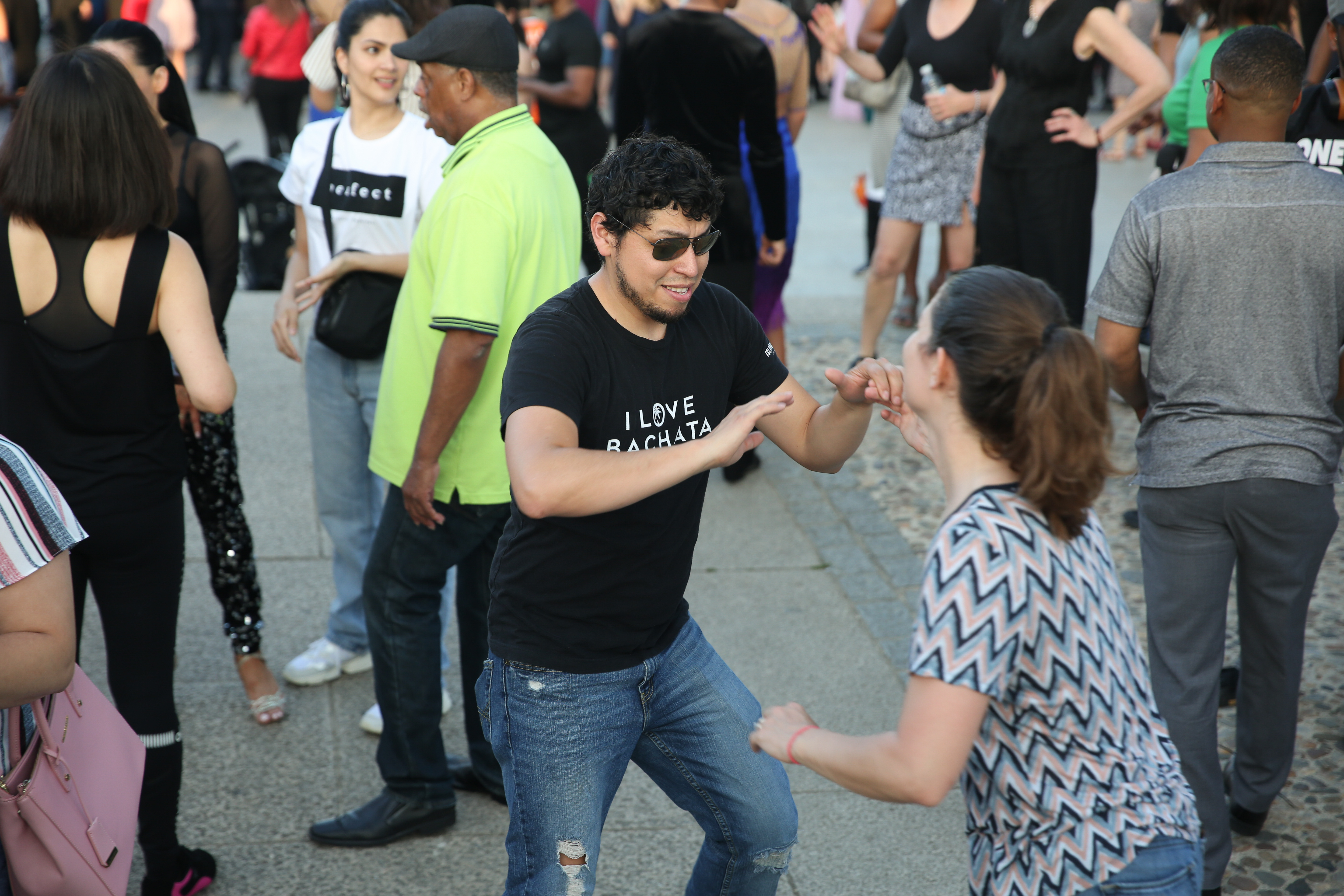 Friday night sizzled with salsa dancing on The Mall DC Refined