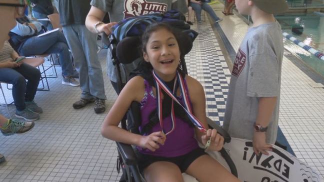 Beyond the Game: At Special Olympics swim meet, 'A lot of adrenaline going through me'