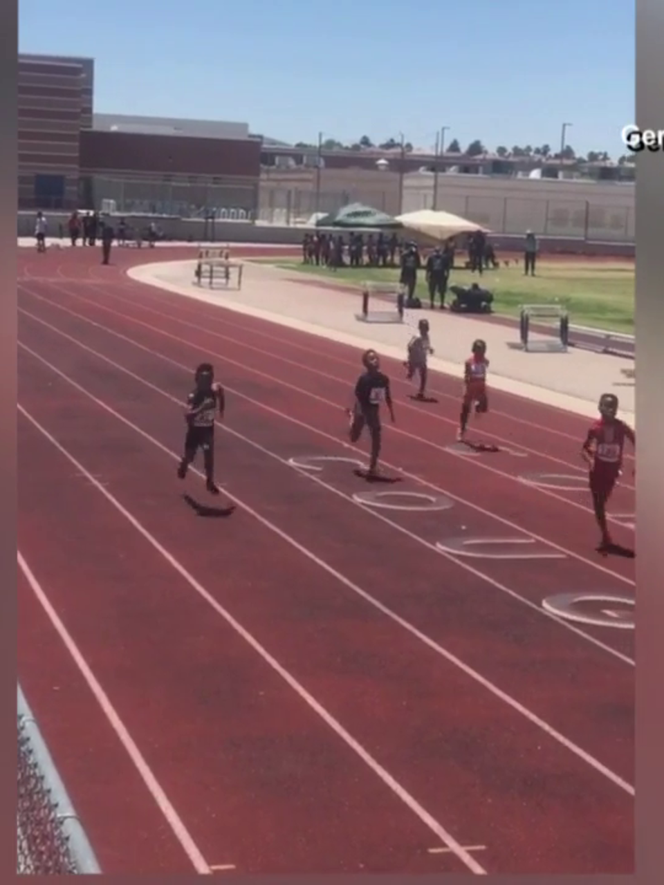 Prep Scholar Gate World Record For 100 Meter Dash