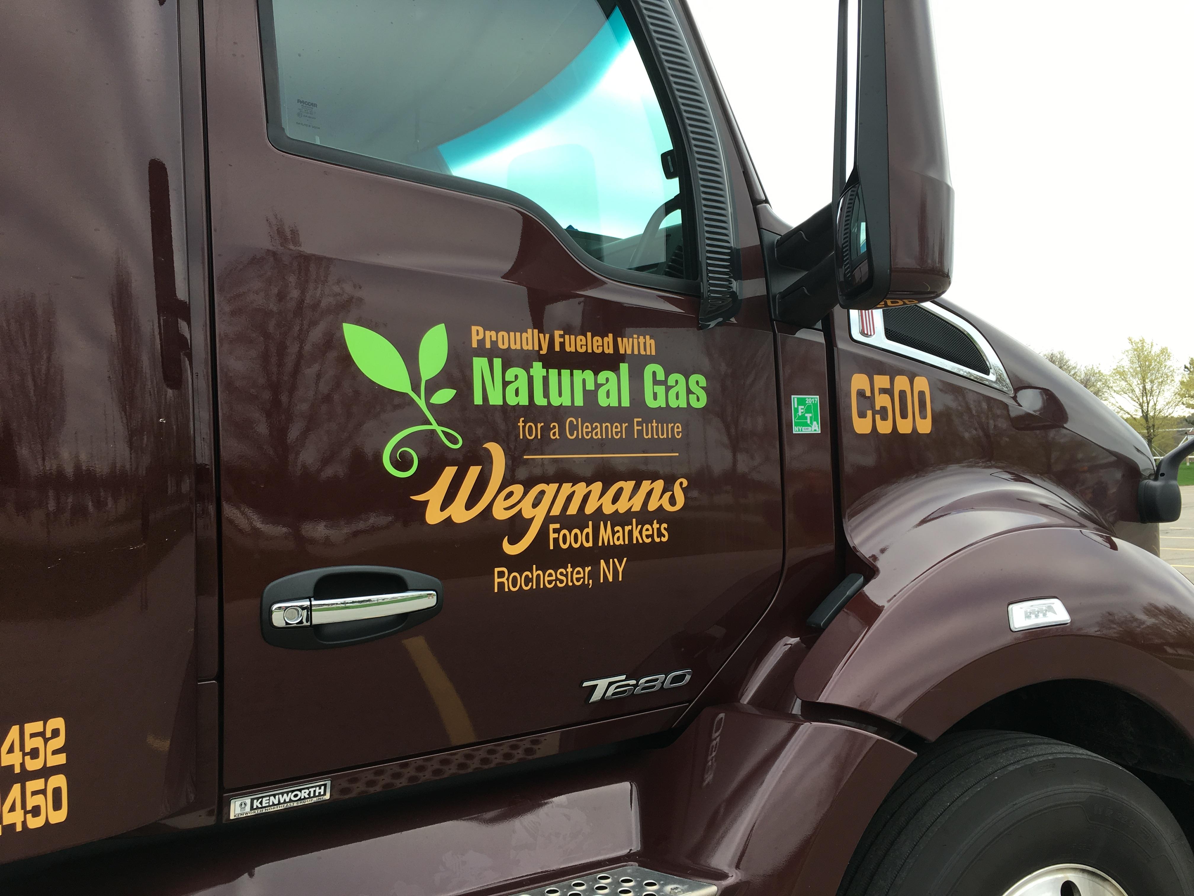 Wegmans unveils new natural gas trucks WUHF
