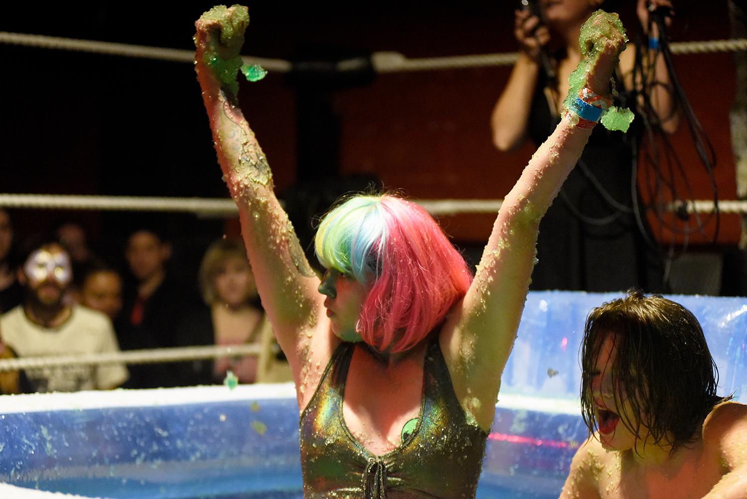 Photos Halloweenthemed jello wrestling is...exactly what it sounds