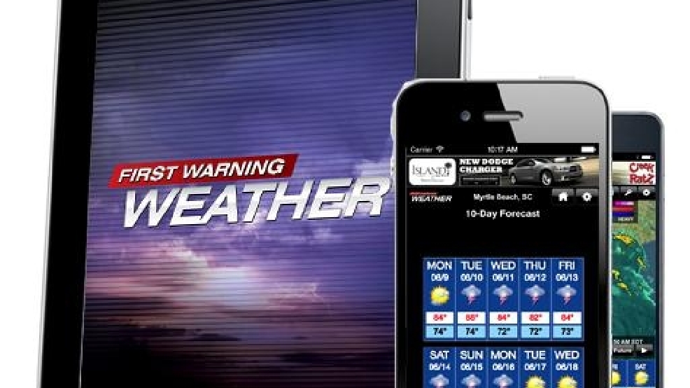 Download the WPDE weather app! WPDE