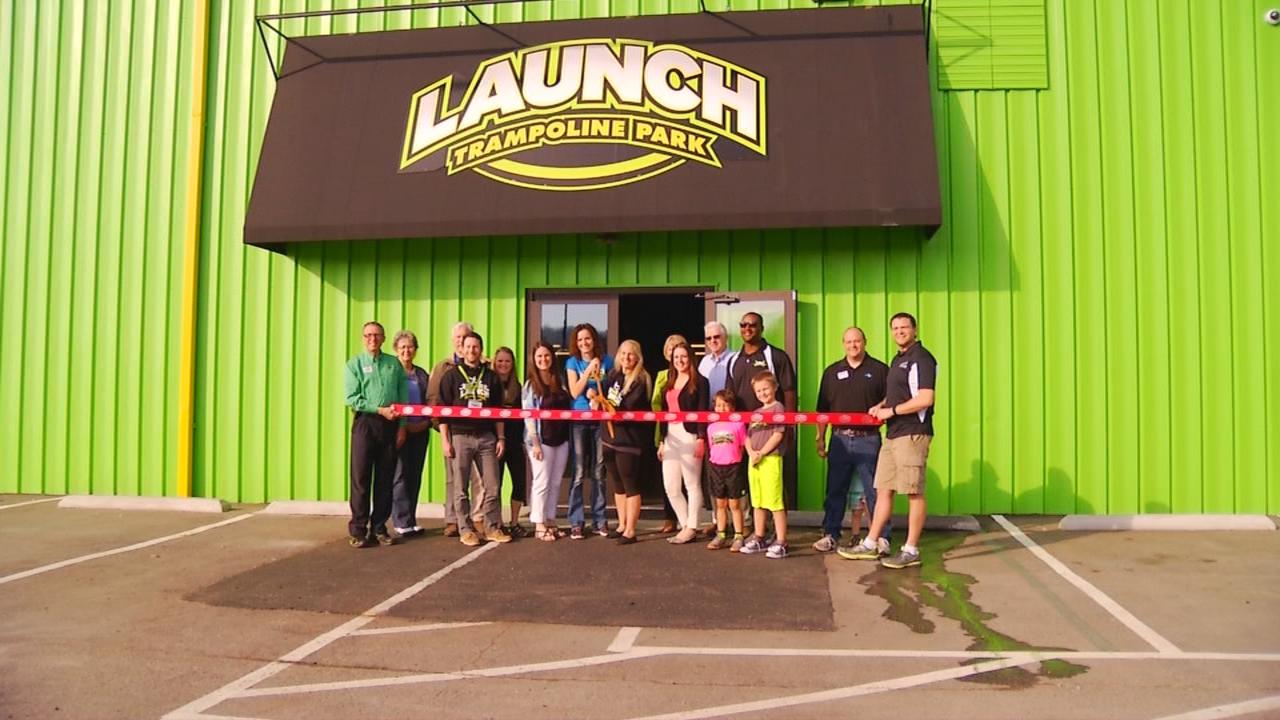 Launch Asheville Trampoline Park opens WLOS