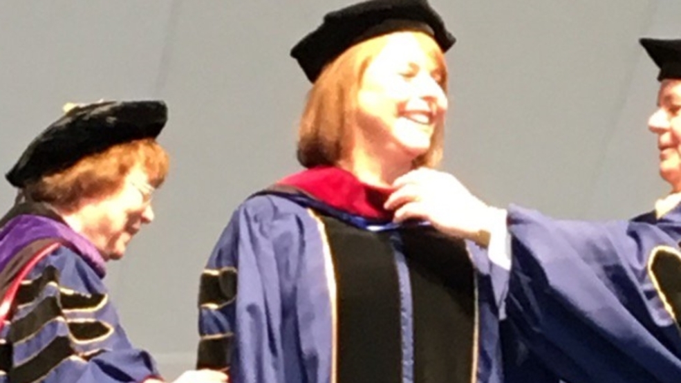 NBC 10's Patrice Wood delivers commencement address at Roger Williams