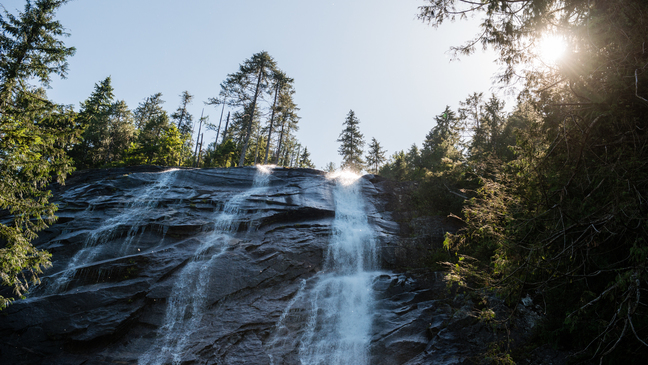 Bridal Veil Falls is a low-key hike with an epic payoff