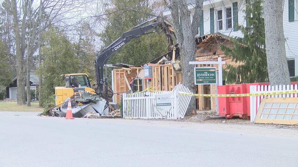 Rebuilding The Riverside Inn after fire caused significant damage WPBN