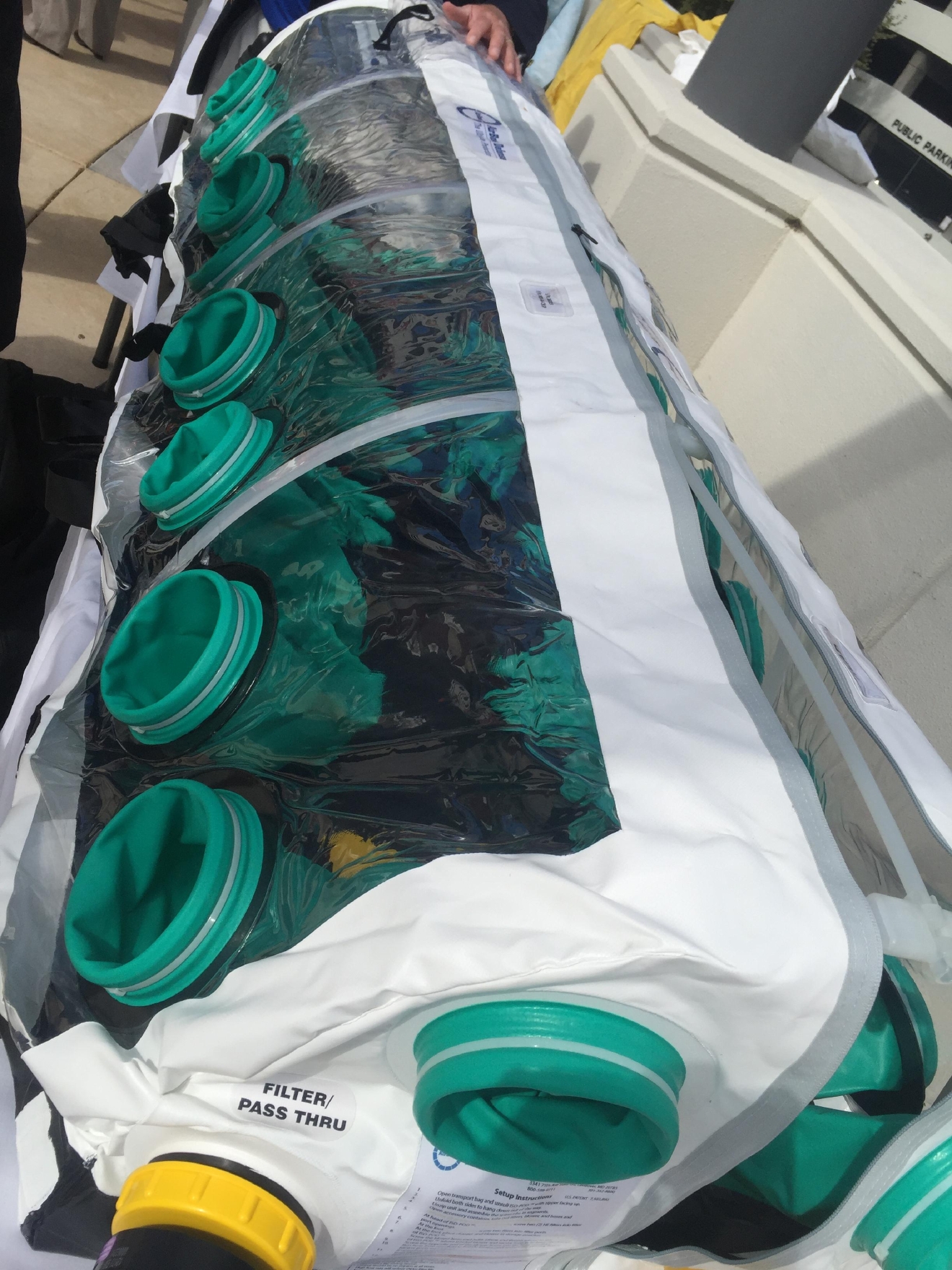 'Isolation Pod' transport system arrives at Saint Mary's Regional