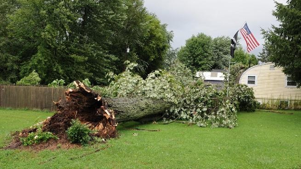 Damage In Bangor After Radar-confirmed Tornado | WWMT