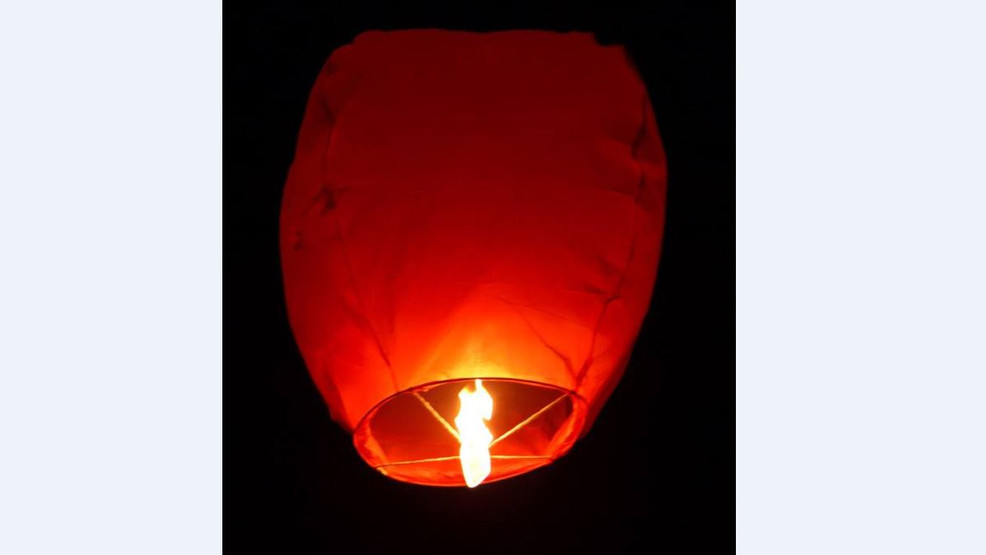 Illegal Sky Lanterns Seen In Skies Over Cottage Grove In Recent