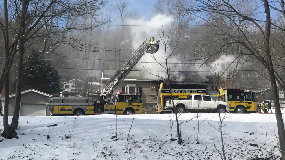 Crews battle house fire in Susquehanna Township WJAC