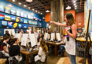 Muse Paintbar The Best Thing To Hen S Night Out Dc Muse Paintbar The Best Thing To
