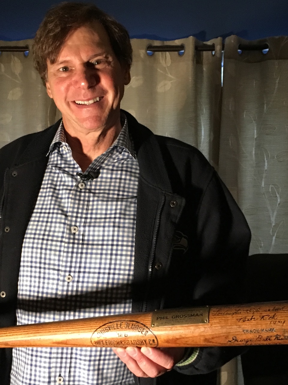 babe ruth autographed baseball bat